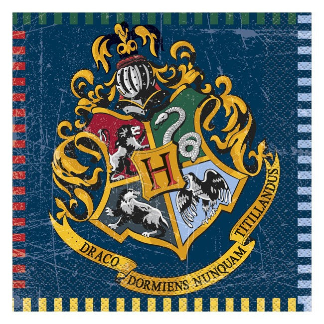 Tovaglioli a tema Harry Potter 16pz