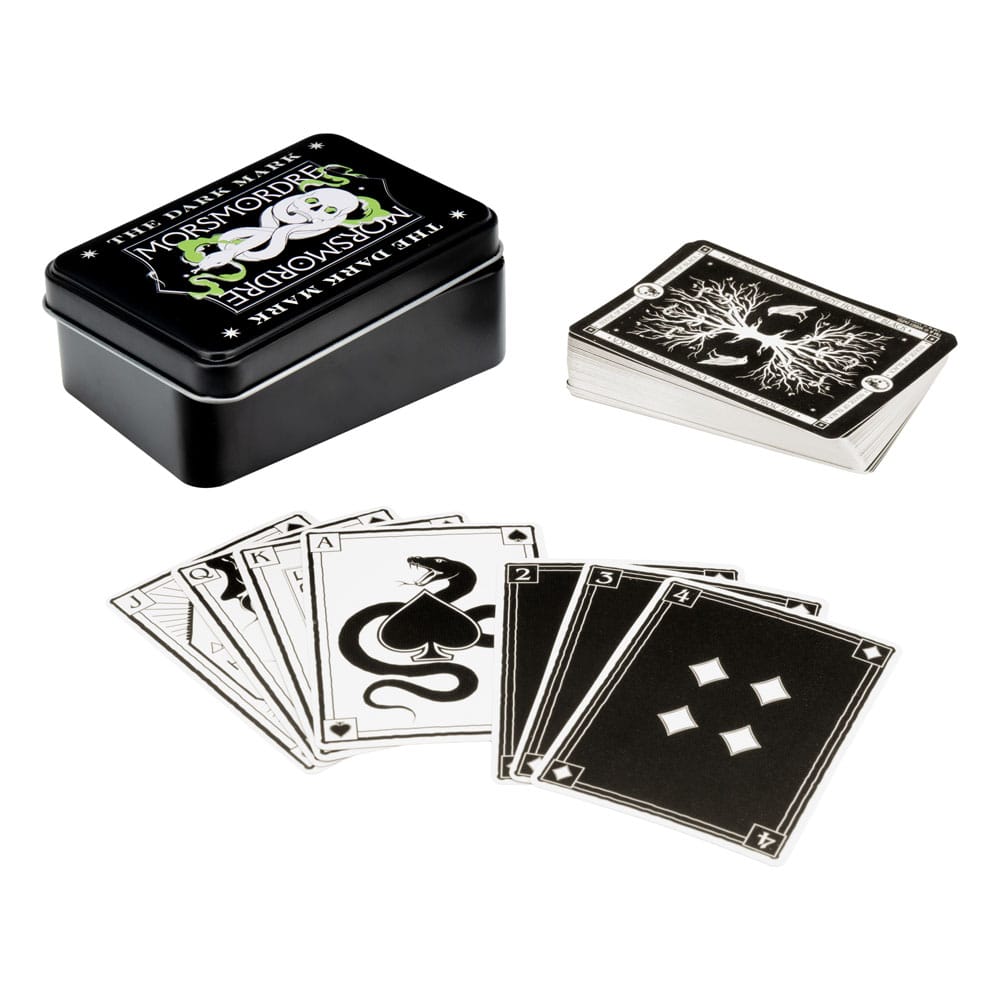 Carte da gioco Harry Potter Dark Arts con Tin Marchio nero