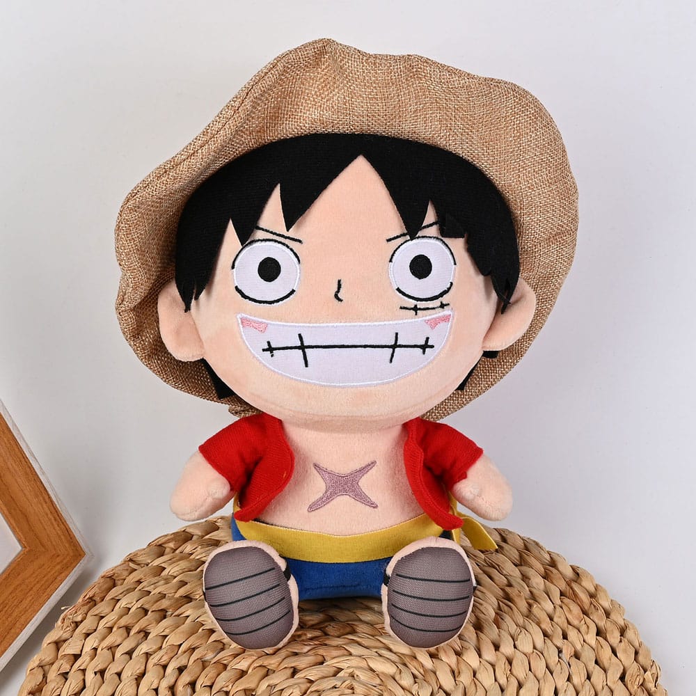 Peluche monkey D. Luffy One Piece New World 45cm