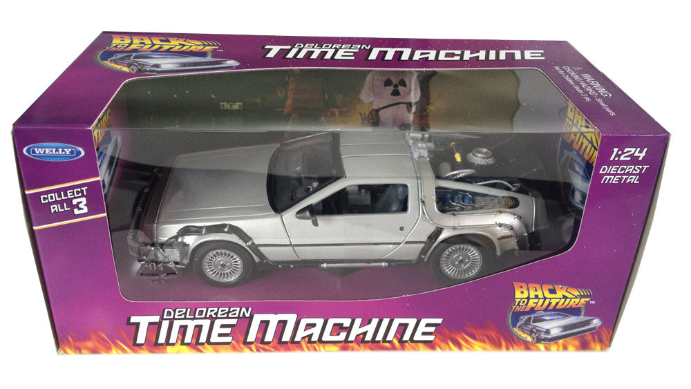 modellino scala 1 a 24 delorean back to the future