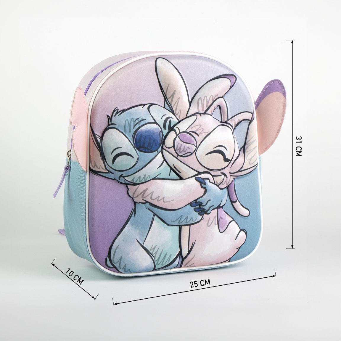 Zainetto per asilo Stitch 3D Stitch ed Angel Disney